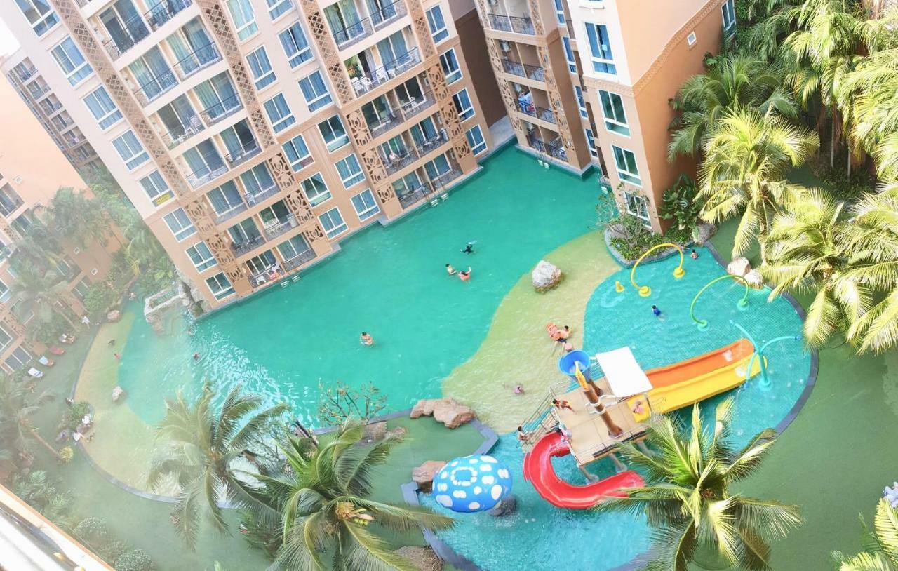 Atlantis Condo Resort Pattaya - Heaven For Family & Kids With Big Water Park Pantai Jomtien Bagian luar foto